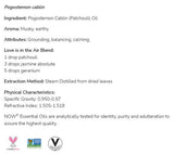 Patchouli Oil | 100% Pure Pogostemon Cablin - 30 ml - Nutra Best Europe