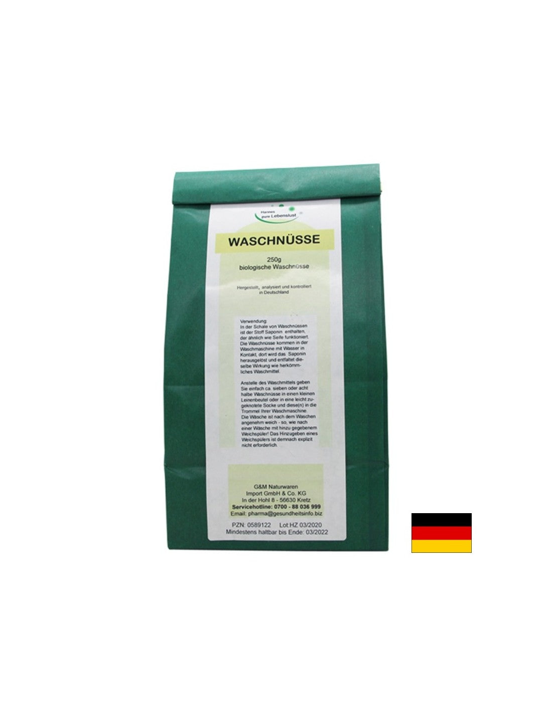 Washnusse - Bio szappandió, 250 g El Compra