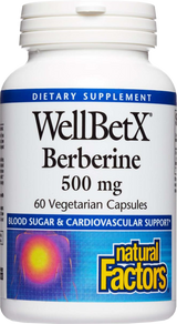 WellBetX Berberine 500 mg - 60 kapszula