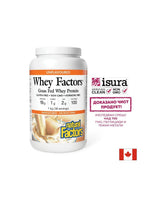 Whey Factors® Tiszta tejsavófehérje - Ízesítetlen, izomtömeg növelő & Visszanyerés, 1 kg por