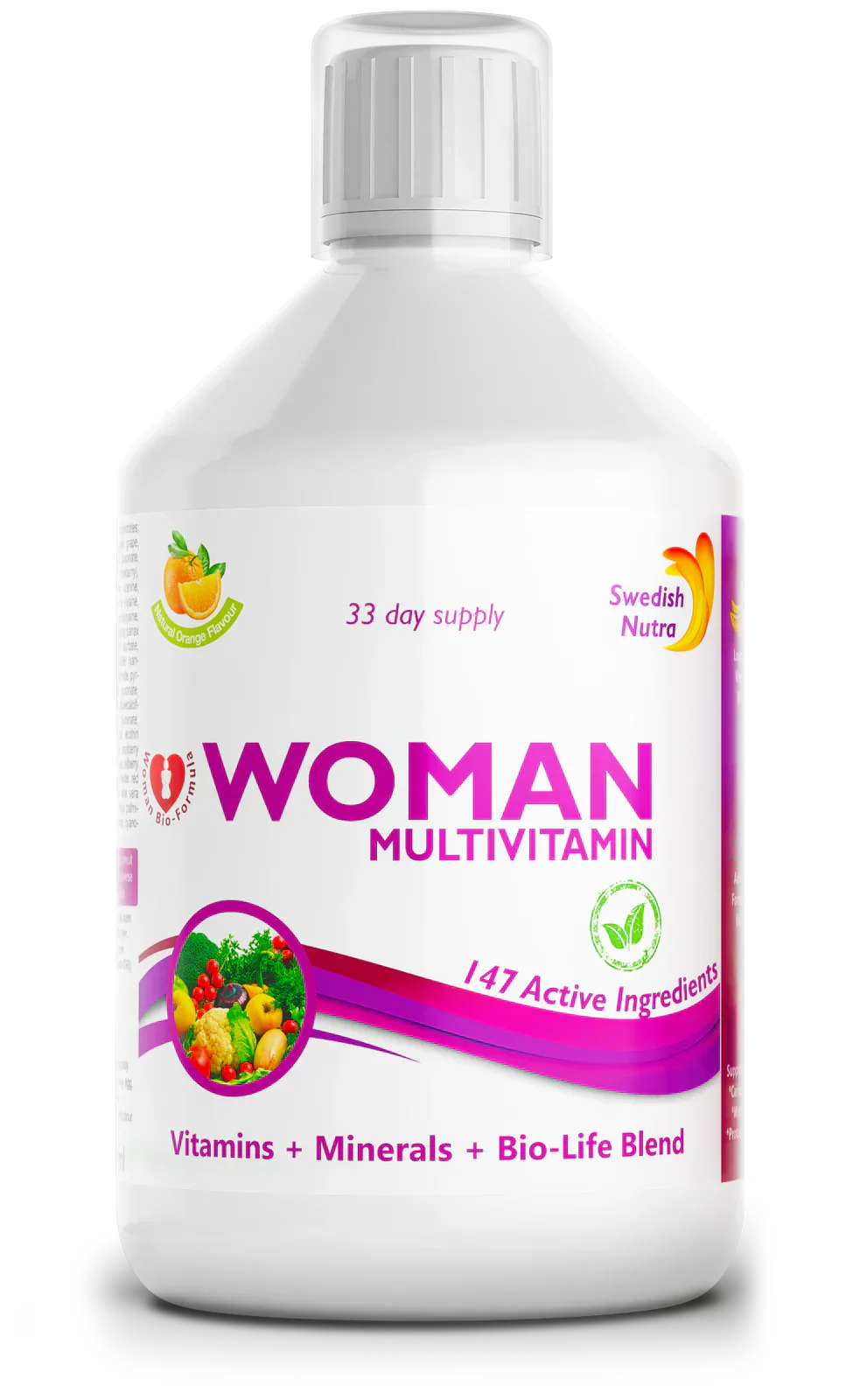 Női multivitamin nőknek kollagénnel 1497 mg - 147 hatóanyag /500 ml/