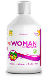 Női multivitamin nőknek kollagénnel 1497 mg - 147 hatóanyag /500 ml/