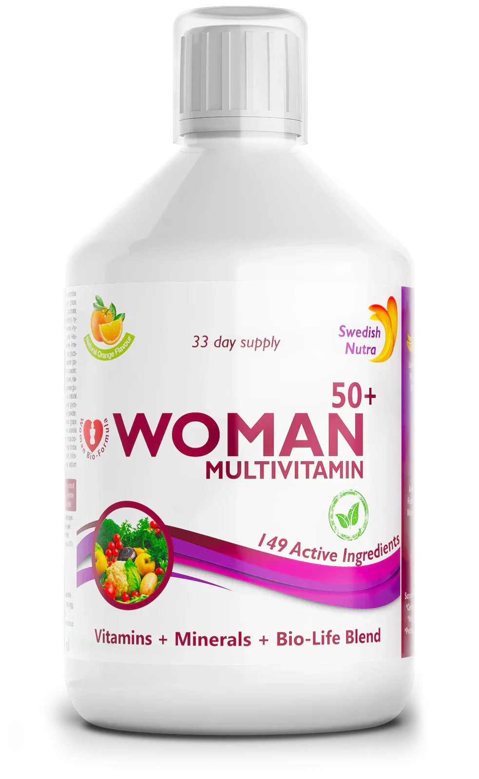 Női 50+ multivitamin nőknek kollagénnel 1497 mg - 149 hatóanyag /500 ml/