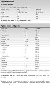 Xtreme Beef Amino - 300 tabletta