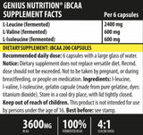 iBCAA - 200 capsules - Nutra Best Europe