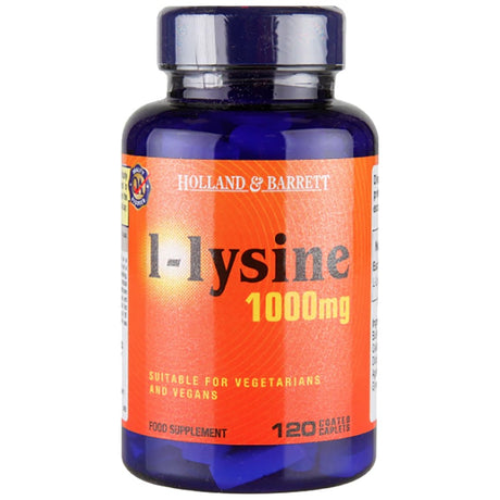 L-Lysine 1000 mg - 120 caplets - Nutra Best Europe