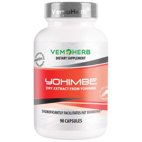Yohimbe HCL 2 mg 90 capsules - Nutra Best Europe