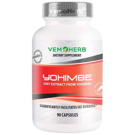 Yohimbe HCL 2 mg 90 capsules - Nutra Best Europe