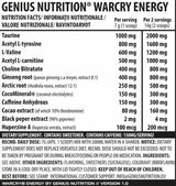 WarCry Energy - 300 grams - Nutra Best Europe