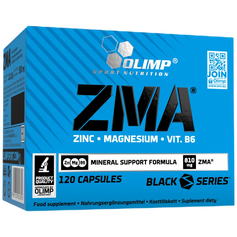 ZMA - 120 capsules - Nutra Best Europe