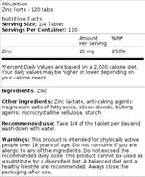 Cink Forte | Cink-laktát 25 mg - 120 tabletta