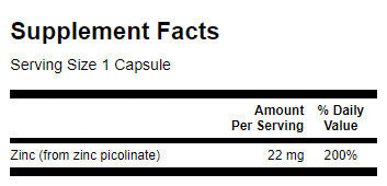 Cink-pikolinát test Preferred Form 22mg./60 Caps. - 0
