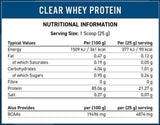 Clear Whey Protein | Hydrolyzed Whey Protein Isolate - 250 grams - Nutra Best Europe