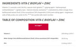 Vita C Bioflav + Zinc - 90 capsules - Nutra Best Europe