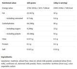 NutLove Crispy Rolls - Cigarettes - 140 grams - Nutra Best Europe