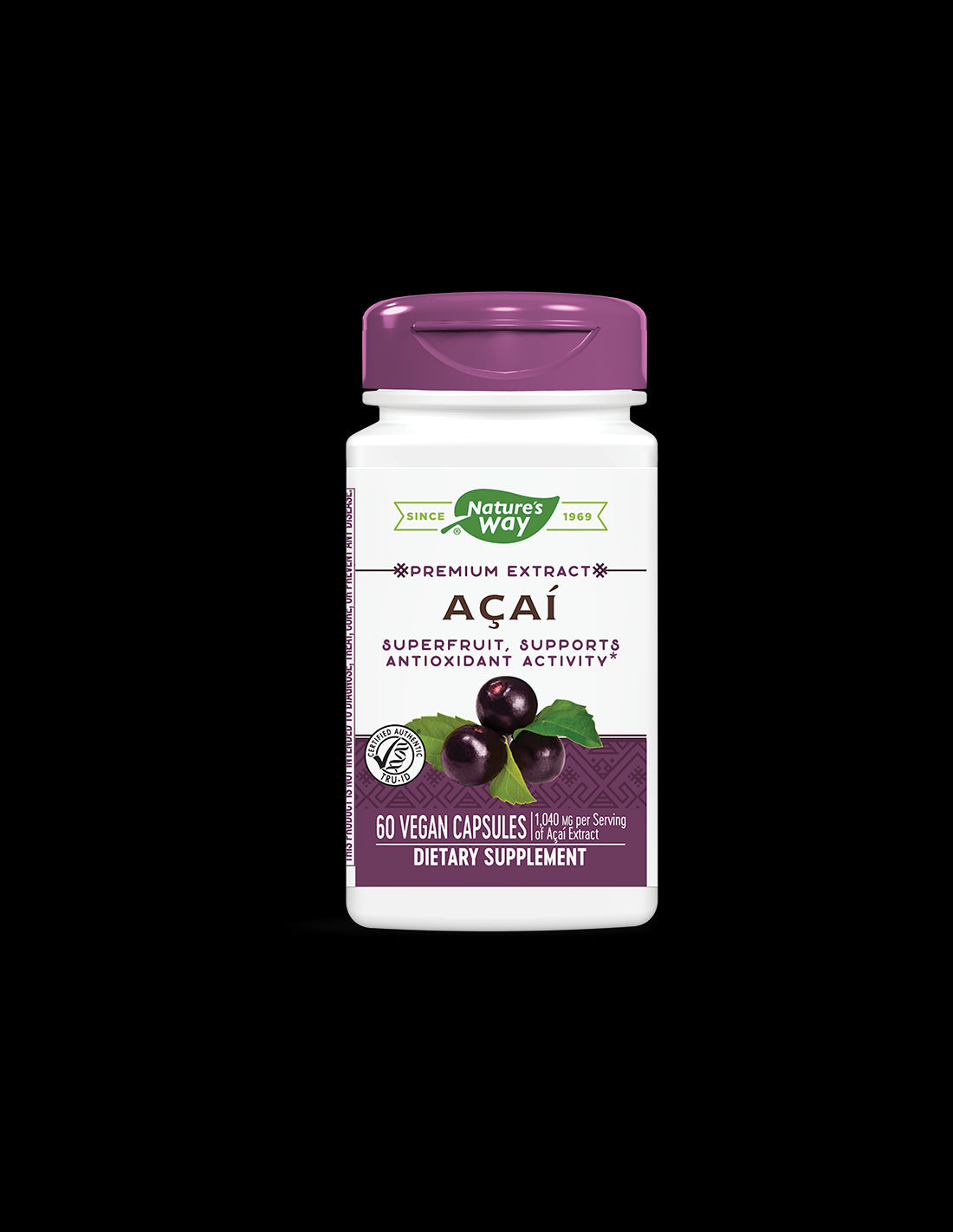 Acai 520 mg - 60 capsules - Nutra Best Europe