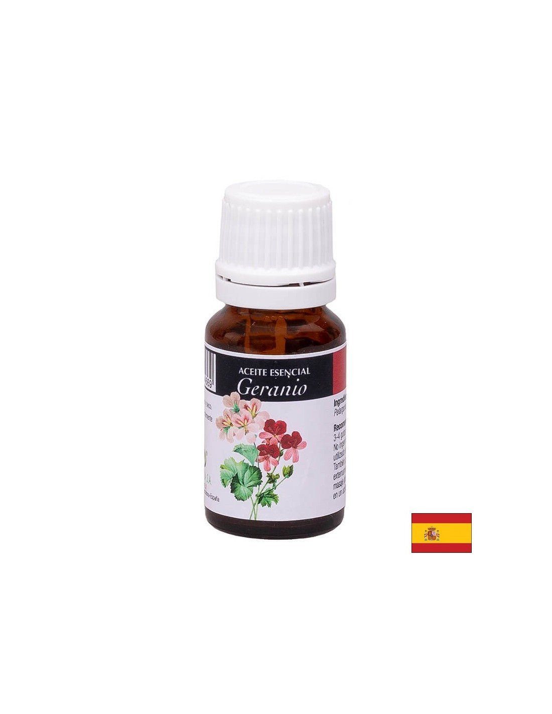 Geranium essential oil - for healthy skin - Aceite Esencial Geranio, 10 ml - Nutra Best Europe
