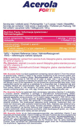 Acerola Forte Powder - 100 grams - Nutra Best Europe