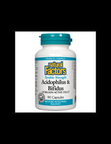 Acidophilus & Bifidus 10 Billion Active Cells Double Strength / Acidophilus bifidus, 10 billion active probiotics, 90 capsules - Nutra Best Europe