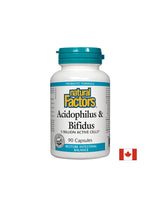 Acidophilus & Bifidus | 5 Billion Active Cells - 90 capsules - Nutra Best Europe