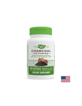 Activated Charcoal 280 mg - 100 capsules - Nutra Best Europe