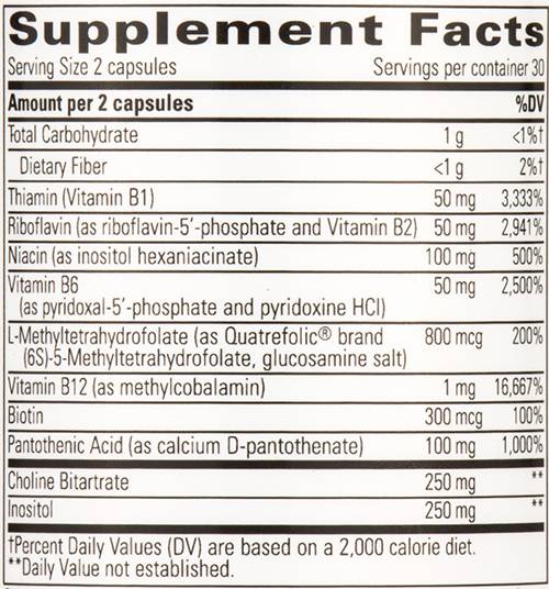 BioCoenzymated Active B-Complex - 60 capsules - Nutra Best Europe