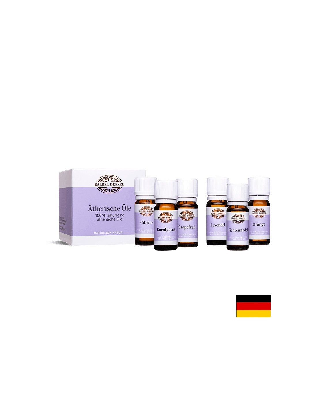 Essential oils for tone, energy and strong immunity - Ätheriscge Öle, 6 pieces, 10 ml Bärbel Drexel - Nutra Best Europe