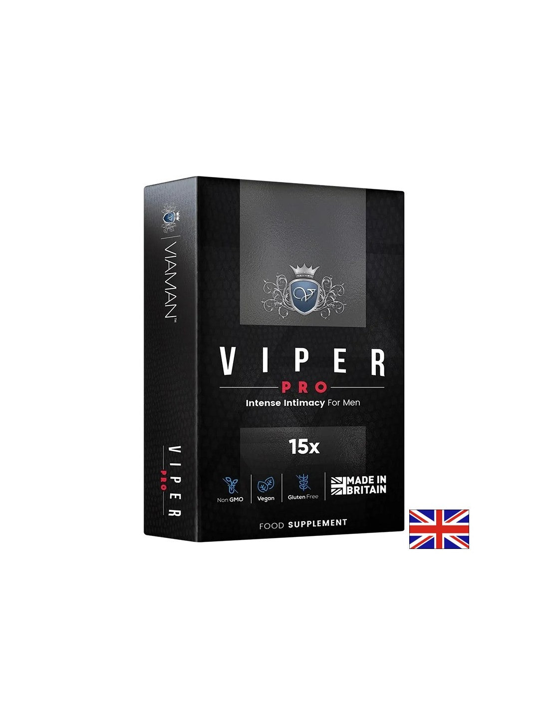 Aphrodisiac for men Viper Pro, 15 capsules - Nutra Best Europe