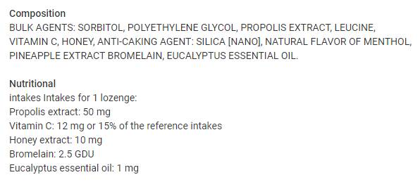 Vitaprolis® | Throat Lozenges with Propolis 20 Candies - Nutra Best Europe