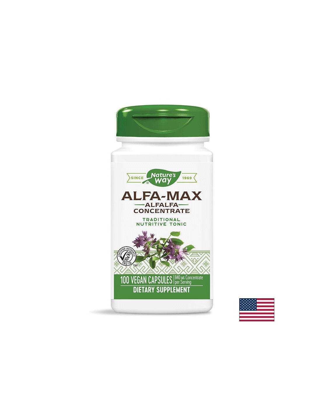 Alfa-Max Concentrate 525 mg - 100 capsules - Nutra Best Europe