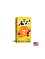 Alive! Vitamin C / Alive! Vitamin C (from acerola organic), 120 capsules Nature's Way - Nutra Best Europe