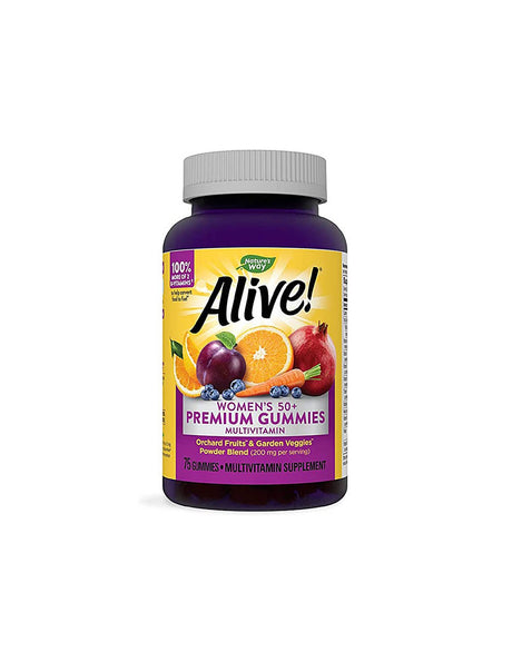 Alive! Women`s 50+ Gummy Vitamins - 75 gummies - Nutra Best Europe