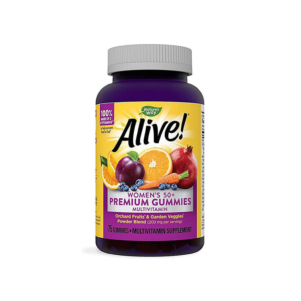 Alive! Women`s 50+ Gummy Vitamins - 75 gummies - Nutra Best Europe