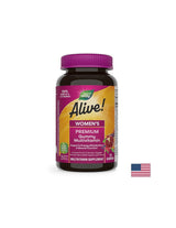Alive! Women's Gummy Vitamins - 75 Chewable Tablets - Nutra Best Europe