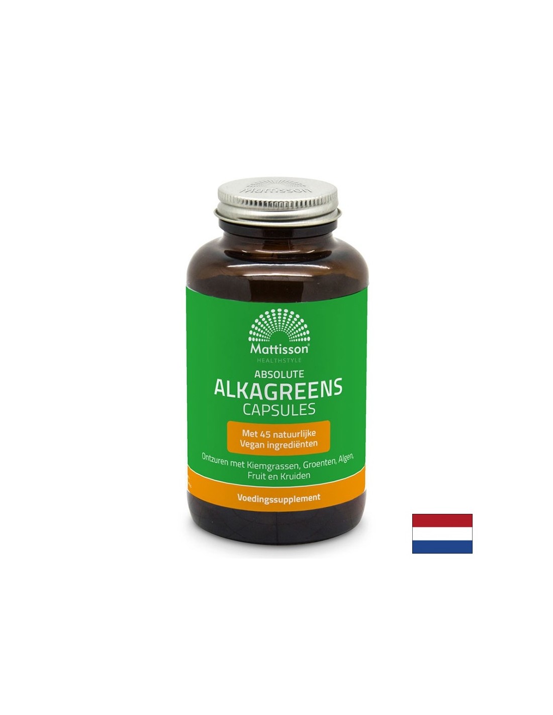Alkaline balance - AlkaGreens - Absolute AlkaGreens, 180 capsules Mattisson Healthstyle - Nutra Best Europe