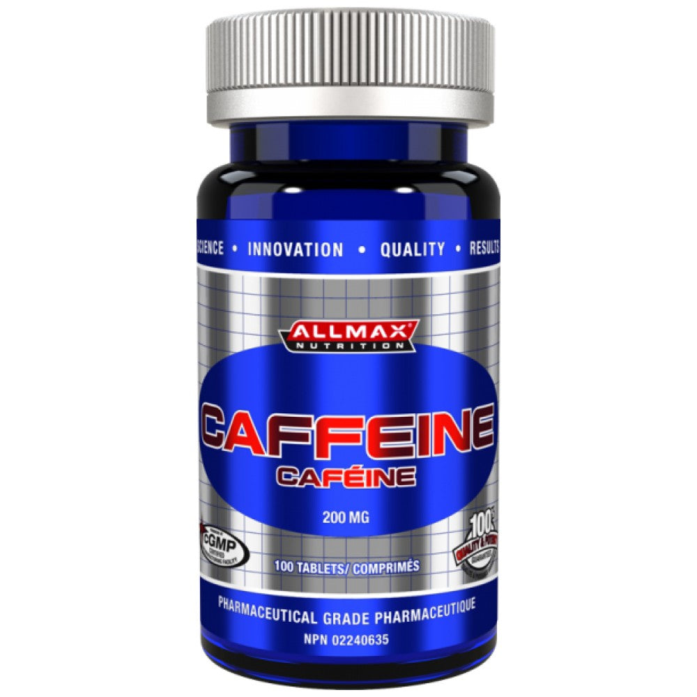 Caffeine - 100 Tablets - Nutra Best Europe