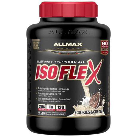 IsoFlex | Pure Whey Isolate ~ Truly Superior Protein Technology - 2272 grams - Nutra Best Europe