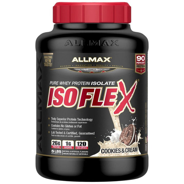 IsoFlex | Pure Whey Isolate ~ Truly Superior Protein Technology - 2272 grams - Nutra Best Europe
