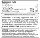 L-Carnitine - 120 capsules - Nutra Best Europe