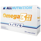 Omega 3 + K2 D3 - 30 Gel capsules - Nutra Best Europe