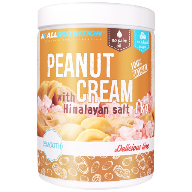 Peanut Cream with Himalayan Salt - 1000 grams - Nutra Best Europe