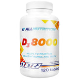 Vitamin D3 8000 IU 120 Tablets - Nutra Best Europe