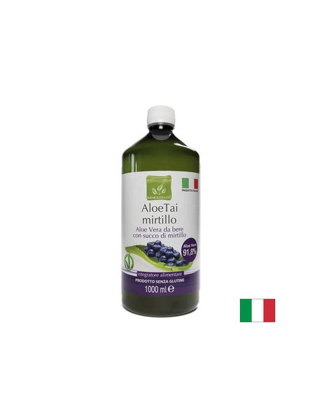 Алое вера + черна боровинка – за храносмилане, детокс и антиоксидантна защита, 1 L - Nutra Best Europe