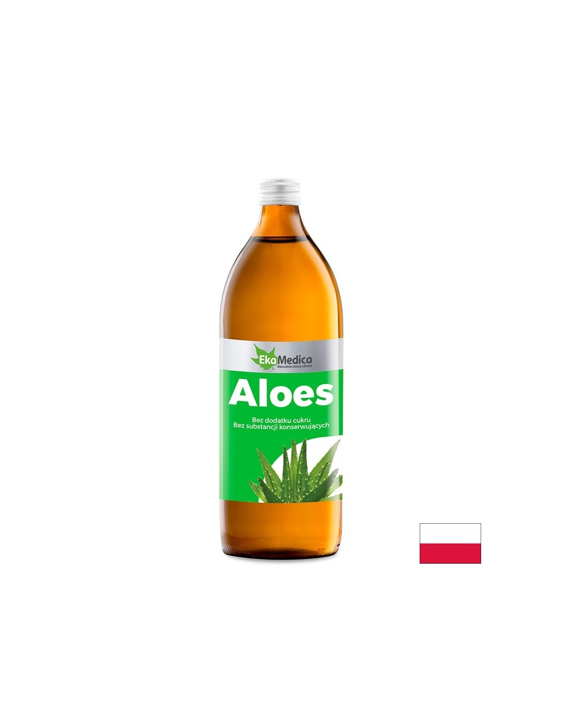Aloe Vera (juice), 1 L EkaMedica - Nutra Best Europe