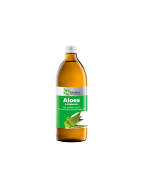 Aloe vera juice with pulp - immunity and stomach health, 500 ml, 10 or 20 doses - Nutra Best Europe
