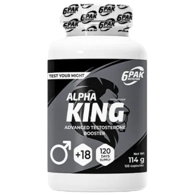 Alpha King | Advanced Testosterone Booster - 120 capsules - Nutra Best Europe