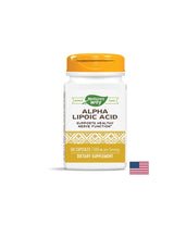 Alpha Lipoic Acid 200 mg x 60 capsules Nature's Way - Nutra Best Europe