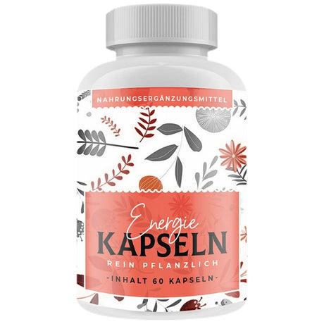 Energy Booster | with Vitamins & Caffeine - 60 capsules - Nutra Best Europe