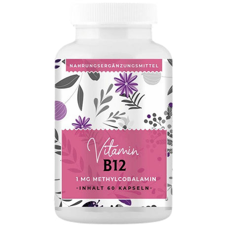 Methyl Vitamin B12 1000 mcg - 60 capsules - Nutra Best Europe