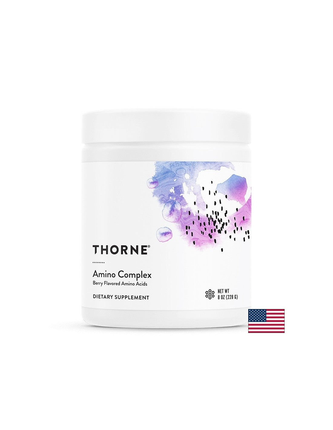 Amino Complex Amino Acids, 228 g powder, berry flavor - Nutra Best Europe